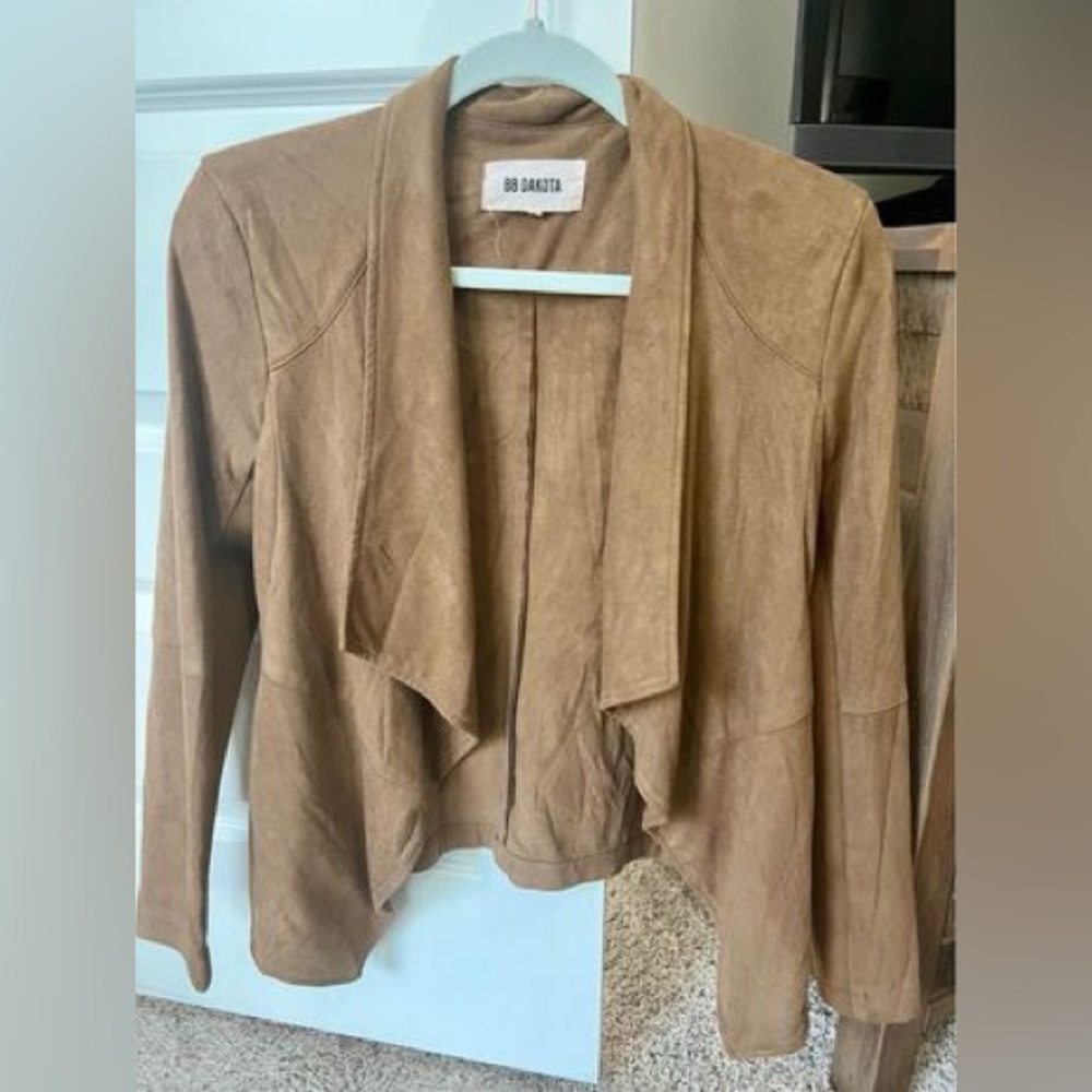 BB Dakota Faux Suede Swing Jacket